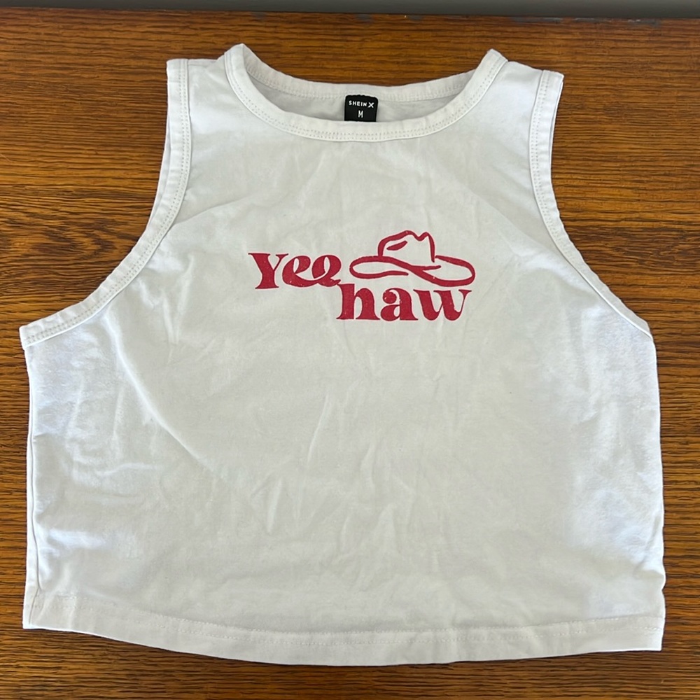 Yeehaw crop top